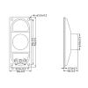 WENBIXIA 2Pcs 5W 4 Ohm 3070 TV Speaker Horn Loud Speaker 4 Ohms 5 Watt 4R 7030 30 * 70MM Thickness 18MM 30 * 70MM 30 * 70 * 18MM view 3