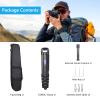 ARTCISE Compact Lightweight Travel Carbon Tripod 40mm Carbon Fiber Tube Heavy Duty Camera Tripod for DSLR Digital Camcorder Max Load 88.2lbs/40kg view 4