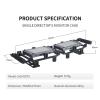 DirectNine Basics 9 Monitor Cage Nitze Dual Director's Monitor CAGE with Adjustable ARRI Rosette Handles for 5/7/9 Monitor LCD Monitor-JSQ-002TS, black view 2