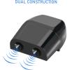 Rulbelok 2Pcs Deer Whistles for Car Deer Warning Devices Include & Wind for Vehicles & Motorcycles Car Deer Whistles Warning Devices view 3