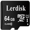 Lerdisk Factory Wholesale Micro SD Card 64GB U3 in Bulk Micro SDXC UHS-I Produced by Authorized Licencee (64GB U3) view 1