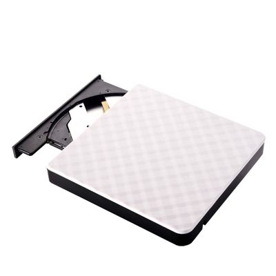 DVD Player External DVD Drive Optical Drive USB3.0 DVD Burner Recorder CD/DVD ROM CD RW External Optical Drive for Laptop PC Mini dv Player (Color : White)