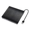DVD Player External DVD Drive Slim Hard Plastic USB 3.0 9.5Mm DVD Enclosure Rewriter Burner Writer Cd-ROM Case for Laptop Cd/DVD Optic Mini dv Player (0 : 0 Color : Black) view 1