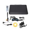 DVD Player 13.9inch HD TV Portable DVD Player 800 * 480 Resolution 16:9 LCD Screen headrest with Monitor Multi Media Game Player Mini dv Player (0 : 0 Color : 2) view 1