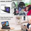 12.5" Portable DVD Player, Bluetooth Headrest Video Players with 10.1" Swivel Screen, 5 Hours Rechargeable Battery, DVD Player for car, Regions Free, Car DVD Player Supports SD/USB/Sync TV view 4