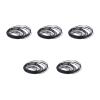 50Pcs 45-130mm Cassette Tape Machine Belts Assorted Common Square Rubber Belt for CD DVD Recorders 45-130mm view 1