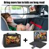 HotHat Car Headrest Mount Holder Strap for Swivel and Flip Style 12.5 inch Portable DVD Player - 10 Inch to 10.5 Inch Screen view 3