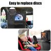 HotHat Car Headrest Mount Holder Strap for Swivel and Flip Style 12.5 inch Portable DVD Player - 10 Inch to 10.5 Inch Screen view 4