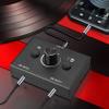 Viodmss 2 Set 3.5mm Audio Switcher, 2 Input 1 Output/1 Input 2 Output Audio Splitter Switcher, Switcher Box,One-Key Mute Button view 4