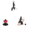 CAMVATE Crab clamp + Camera Clamp Mount + 1/4"-20 Male Thread Screw Mount view 1