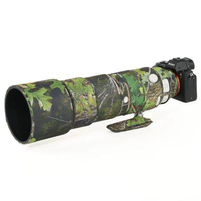 CHASING BIRDS Lens Camouflage Waterproof Coat for Sony FE 200-600mm F5.6-6.3 G OSS Rainproof Lens Protective Cover Version IV (Green Leaf Camouflage)