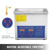Ultrasonic Cleaner,6L/10L/15L Ultrasonic Vinyl Record Cleaner,Professional Ultrasonic Parts Cleaner,for Cleaning Glasses, Jewellery, Watches, Multi-Way,15L view 3