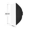 Andoer Square Photo Softbox for Photo Studio with Bowens Holder Removable Diffuser Fabric Carrying Bag for Portraits in Studio Product Photography Live Streaming view 3