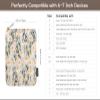 Dadanism Embroidered Daisy Padded Sleeve for All-New Kindle Paperwhite, 7" Kindle Colorsoft Signature Edition, Protective Sleeve Case for 6" Kindle/Kindle Oasis/Kobo E-Reader,White Daisy view 2