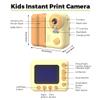 Andoer Instant Camera Kids Instant Print Camera for Children Digital Camera 1080P for Kids 2.4 Inch IPS Screen 10X Zoom for Kids Boys Girls, Yellow view 3