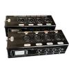 Viodmss 3Pair 4-Channel 3-Pin XLR Audio and Over Network Cable Extender, DMX512 Network Signal Extender 1 Male+1 Female view 3