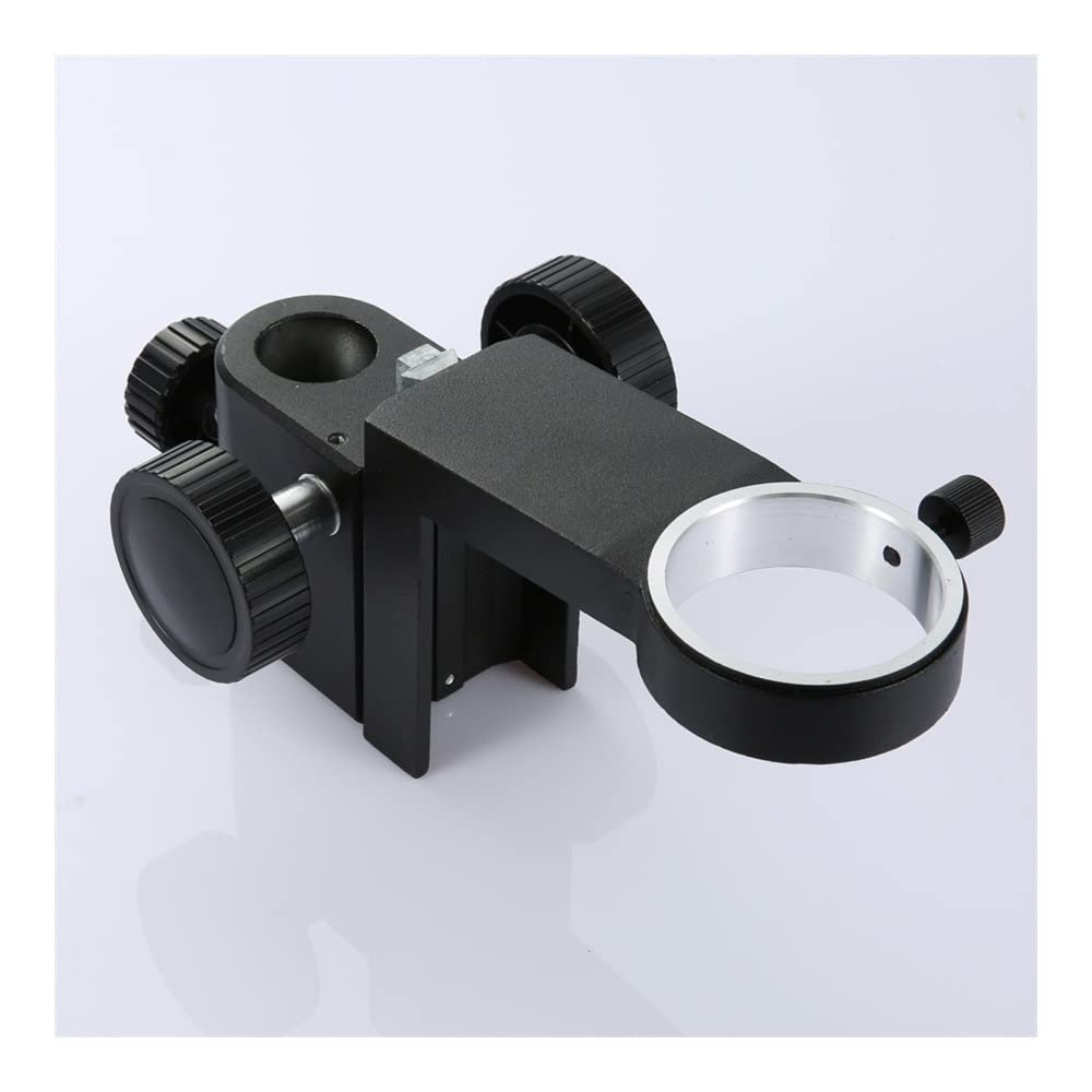 JOEBO Microscope Kit 10A Industrial Electronic Video Monocular Microscope Camera Lens Holder Diameter 50mm Up and Down Focusing Bracket 25mm/ 32mm Microscope Lens Adapters (Size : 25mm)