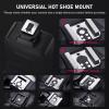 Ulanzi F32 Camera Flash, Camera Speedlite with GN32 / CCT 5600K for Canon/Fuji/Sony/Nikon/Panasonic Olympus Pentax and Other SLR Digital Cameras, and Digital Cameras with Single Contact Hot Shoe view 2