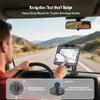 TeQable Industrial Tablet Mount for Truck&Vehicle, Heavy Duty Drill Base iPad Mount Holder for Car, Adjustable Aluminum Arm, Compatible w/ 4.7"-12.9" Devices, Perfect for Dashboard, Boats, WallsBlack view 2