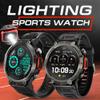1.45" Smart Watch for Men Women (Make/Answer Call), 2024 New Mens Smartwatches, Hands-Free Calling & LED, Fitness Tracker Smartwatch for Android iPhones, Digital Watches Step Counter, 3 Straps (Brown) view 3