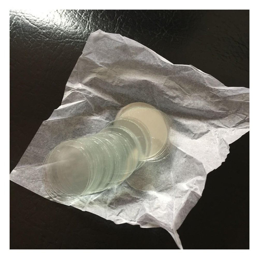 JOEBO Microscope Kit 100pcs Microscope Cover Slide Slips 14mm Round Blank Slides Microscope Lens Adapters