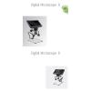 JOEBO Microscope Kit 12MP DM9 HD 7 Inch 1200x Digital Microscope Industrial Magnifier Microscope Lens Adapters (Color : with Battery) view 4
