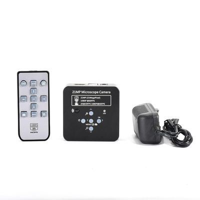 Joebo Microscope Kit 21MP H_DMI High-Definition Microscope Camera 2K 60FPS Industrial Camera 1080P for Phone PCB Repair Microscope Lens Adapters