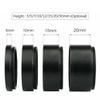 JOEBO Microscope Kit 3/5/7/10/12/15/20/30mm Astronomical Telescope T2 Extension Ring Tube M42x0.75mm Mounting Thread Adapter Ring for SLR Camera Microscope Lens Adapters (Color : Extend 3mm) view 3