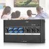 Digital to Analog Audio Converter, Optical Coax to Analog Audio Converter, 3-Stage Equalization Adjustment, 4 Connection Modes, Volume Adjustable, for Video Players/DVD view 1
