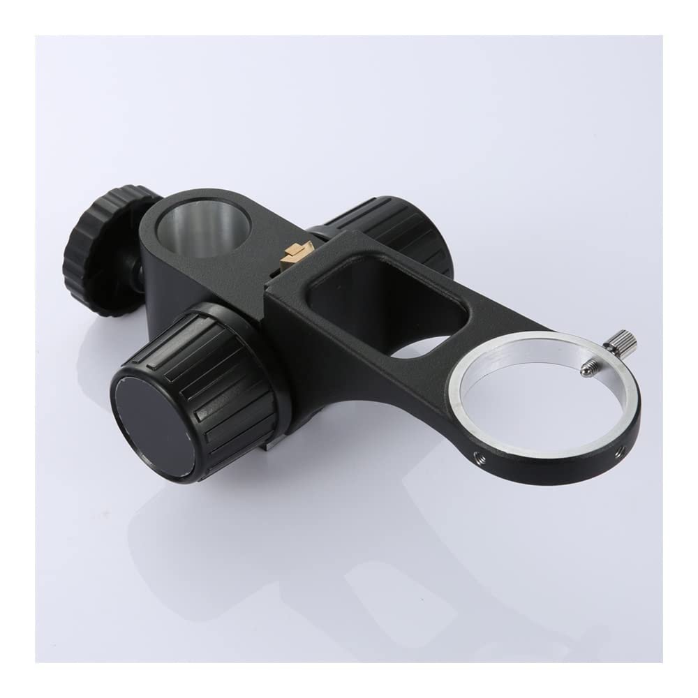 JOEBO Microscope Kit 10A Industrial Electronic Video Monocular Microscope Camera Lens Holder Diameter 50mm Up and Down Focusing Bracket 25mm/ 32mm Microscope Lens Adapters (Size : 32mm)