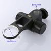 JOEBO Microscope Kit 10A Industrial Electronic Video Monocular Microscope Camera Lens Holder Diameter 50mm Up and Down Focusing Bracket 25mm/ 32mm Microscope Lens Adapters (Size : 32mm) view 2