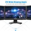 Suprlipy 15.6 inch FHD Small IPS Monitor LCD Display Screen 1920x1080 60Hz 16:9 with BNC VGA AV Input Built-in Lounspeakers for CCTV Security Camera DVR PC RasPi view 3