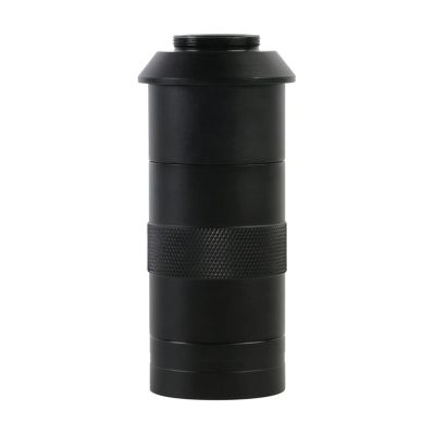 NGCG 8X to 100X C Mount CCD- Microscope Lens Digital Industry Microscope Camera Lens Adjustable Magnification Compact-Size C-Mount Lens Adapter