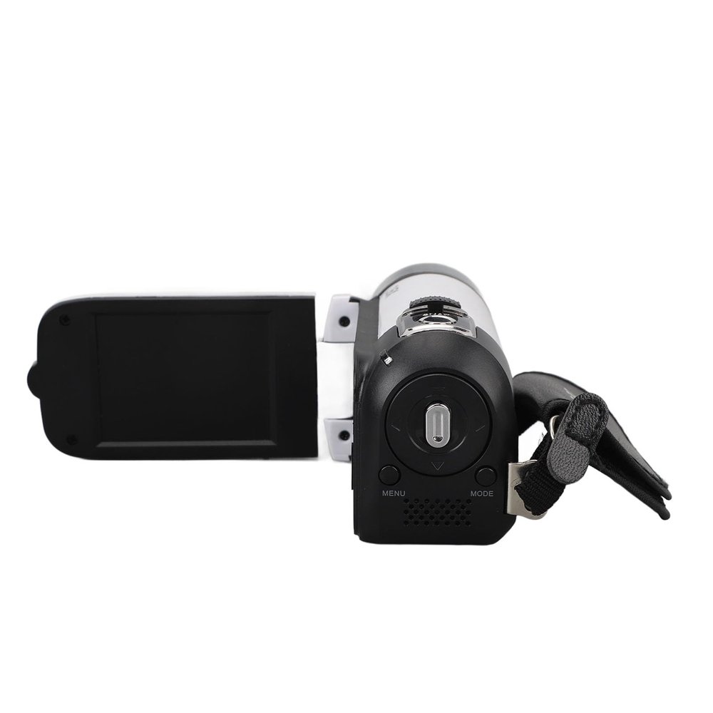 Yunseity Video Camera Camcorder, 16 MP 1080P Digital Camera with 16X Digital Zoom, Anti Shake Vlogging Video Camera with 2.7 Inch 270 Rotating Screen for Travel (US Plug)
