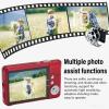 Yunseity 48MP 4K Digital Camera, Vlogging Camera with 8X Digital Zoom, Autofocus Anti Shake Compact Camera with 2.7 Inch Screen, with Fill Light, for Kids Teens Beginner Adult view 2
