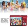 Yunseity 48MP 4K Digital Camera, Vlogging Camera with 8X Digital Zoom, Autofocus Anti Shake Compact Camera with 2.7 Inch Screen, with Fill Light, for Kids Teens Beginner Adult view 3