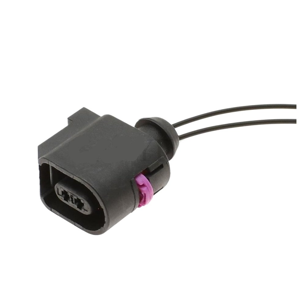 2 Pin ABS Speed Sensor Harness Plug 6E0973702 8T0973702 (Color : Female with wire)
