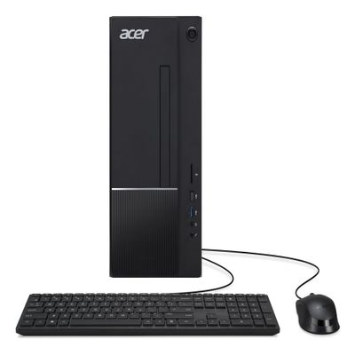 acer Aspire TC-1775-UR11 Desktop | Intel Core i5-14400 10-Core Processor | 8GB 4800MHz DDR5 | 512GB M.2 2280 PCIe Gen 4 SSD | SD Card Reader | Intel Wi-Fi 6E AX211 | Windows 11 Home