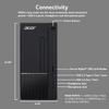 acer Aspire TC-1775-UR11 Desktop | Intel Core i5-14400 10-Core Processor | 8GB 4800MHz DDR5 | 512GB M.2 2280 PCIe Gen 4 SSD | SD Card Reader | Intel Wi-Fi 6E AX211 | Windows 11 Home view 3
