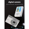 Yunseity 1080P 50MP Digital Camera, Vlogging Camera with 2.2 in Screen, Auto Focus, Smile Detection, Automatic Beauty Effect, Compact Camera for Kids Teens Beginner Adult (White) view 2