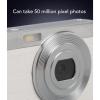 Yunseity 1080P 50MP Digital Camera, Vlogging Camera with 2.2 in Screen, Auto Focus, Smile Detection, Automatic Beauty Effect, Compact Camera for Kids Teens Beginner Adult (White) view 4