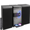Pyle Home Stereo Shelf System  30W Bluetooth CD Player with FM Radio, USB/SD Playback, Dual 2-Way Speakers, Remote Control, Clear Sound Audio System for Home Entertainment  (Black) PHSKR24 view 1