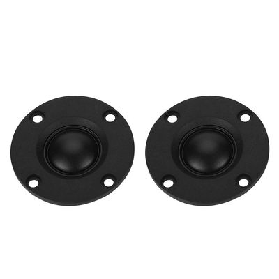 2PCS 30W 6 Soft Film, Speaker Dome Tweeter Treble Speaker HiFi Loudspeaker Pure Silky Soft Vibrating Diaphragm Silk Dome Speaker for Balanced Sound Speakers