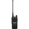 2 x Motorola CP100D Analog UHF Portable Two Way Radio with Display and Limited Keypad, 16 Channel, 4 Watt (403-480MHz) + 2 x HKLN4606 Remote Speaker Mic - 2 Pack with Mic Bundle view 2