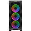 AQVIN AQB70 Gaming Tower PC - Intel i7 Core Processor Upto 4.00GHz, 32GB RAM 1TB SSD, GeForce GTX 1660 6GB GPU, RGB Fans, WiFi, Windows 10 Pro - Black view 4