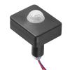 PIR Switch Infrared Motion Lighting Sensor Detector Wall Pavement Outdoor Mini Sensor, PIR Sensor Sensors IP5 Sensor for Ceiling Mount Black MotionActivated view 4