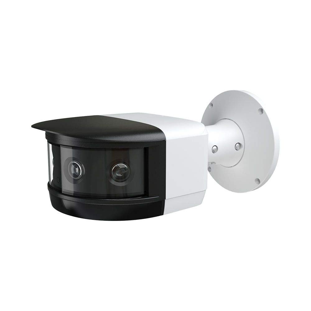 ENS Security Titanium IP-5PO8M3 4X2Megapixel Network IR Panoramic Ultra IP Bullet Camera, 8MP(4x2MP)@30FPS 4x3.2mm Night Vision up to 66FT Starlight VCA Audio/Alarm RS485 SD Slot 12VDC/PoE IP67 IK10