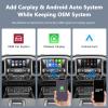 Road Top Wireless Carplay Android Auto for Cadillac, Buick, Chevrolet, GMC 2014-2020 with HMI 2.0, Carplay Retrofit Kit Decoder, Support Mirrorlink, Reverse Camera view 3