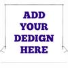 7 x 7 ft Custom Backdrop Personalized Photography Backdrops Customized Design Your Own Photos Picture Text Logo Kids Birthday Baby Shower Reveal Wedding Anniversary Party Decorations Banner view 1