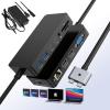 for 12-in-2 Docking Station MacBook Pro Triple Display Dual HDMI+VGA with 100W Power Adapter, 4K@60Hz Mac Dock for MacBook Pro Air M1/M2/M3 Pro with 2*HDMI VGA Ethernet SD/TF Audio 4*USB 96W PD US view 1